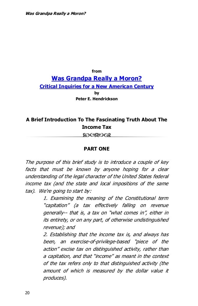 A Really Basic Introduction to Income Tax (Really Basic Introductions)